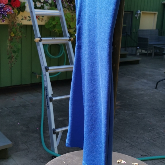 Bebe Asymmetrical Blue Dress - Picture 8 of 9